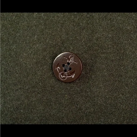 J.Crew 100% Wool Peacoat – Olive Green (L) | Classic Warm Heavyweight Coat - Picture 3 of 11